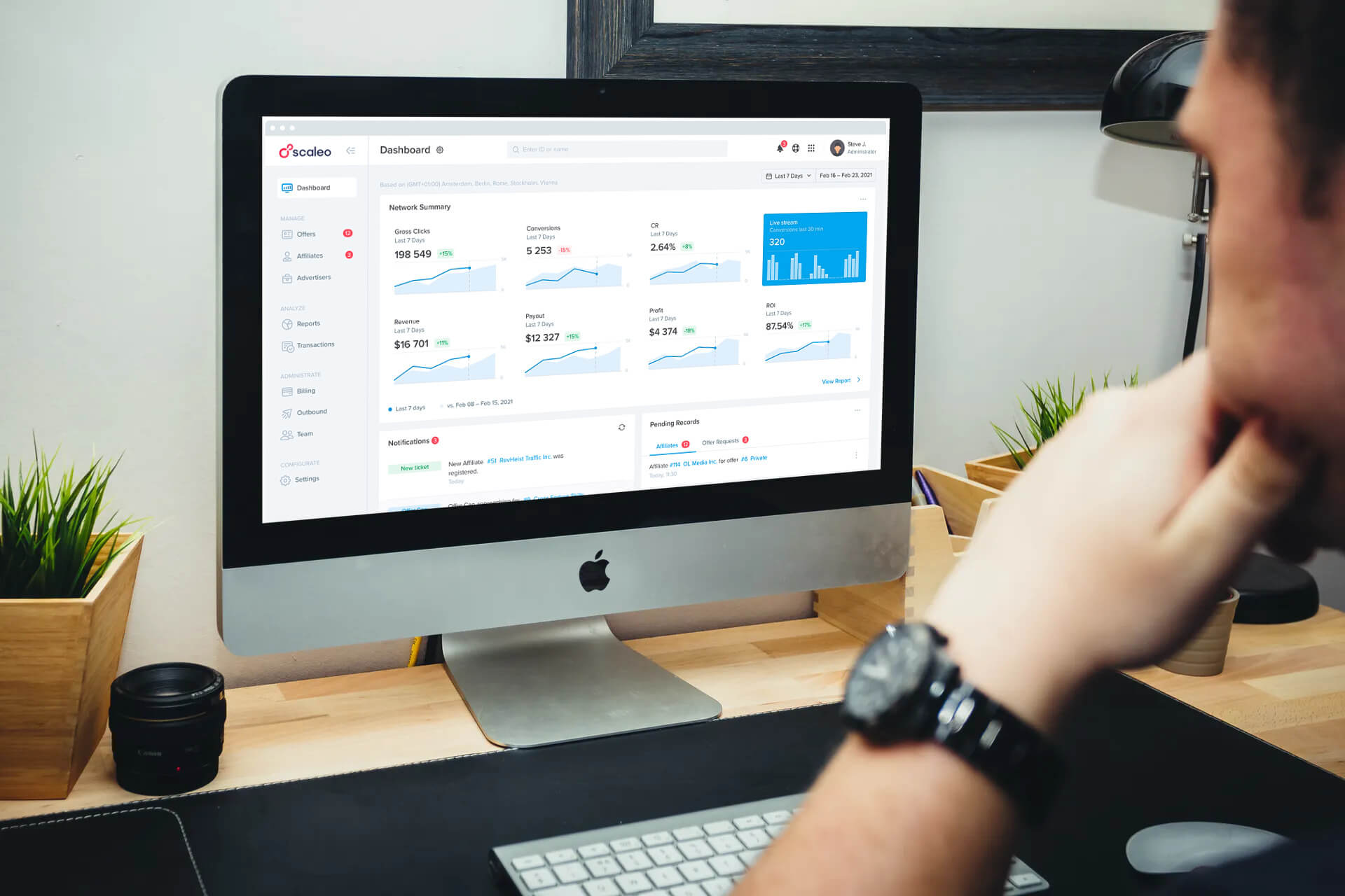 Bảng điều khiển đo lường hiệu quả quảng cáo Native Ads với AI