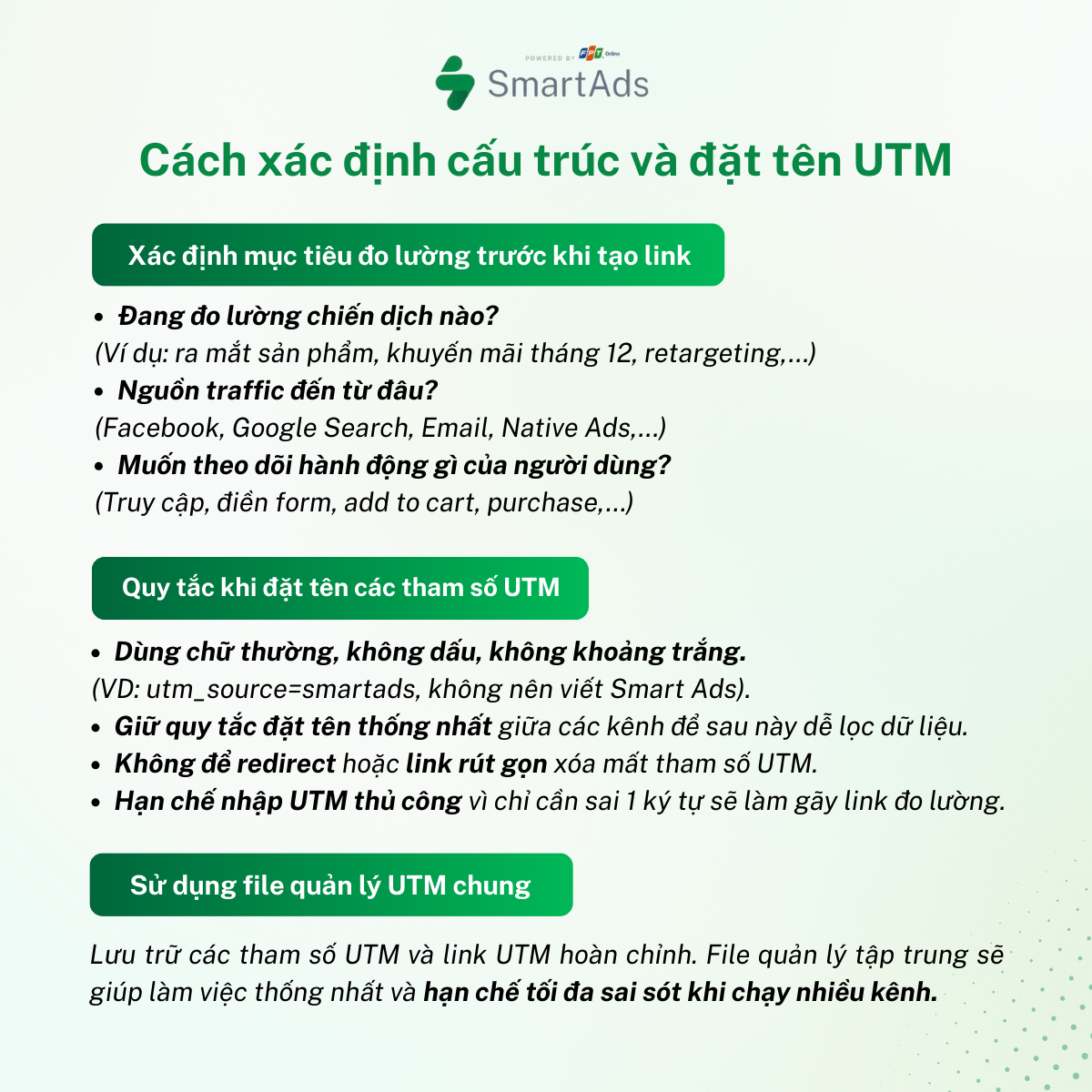 3 bước xác định cấu trúc và đặt tên UTM