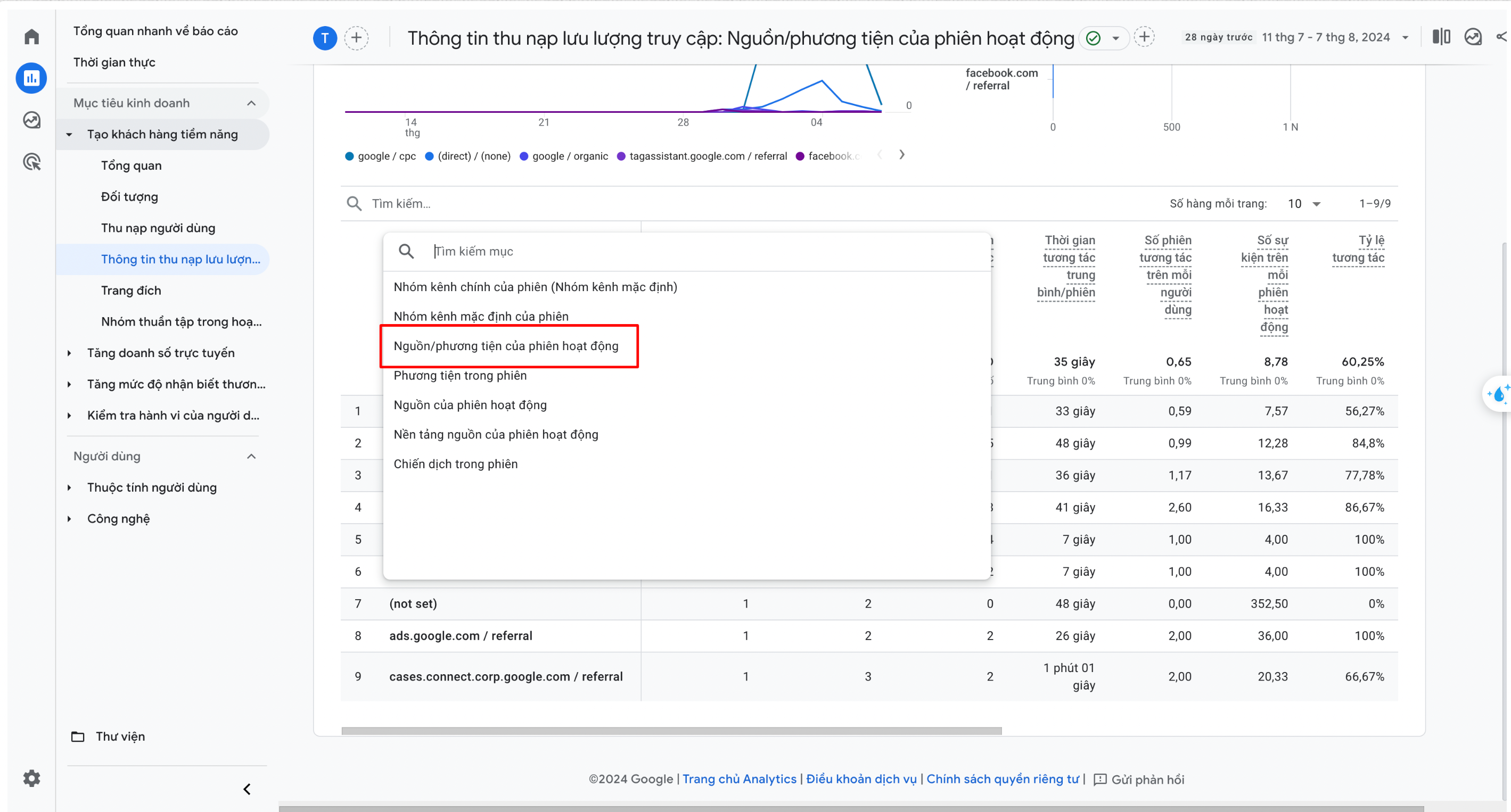 Chọn Nguồn/Phương tiện của người dùng lần đầu. (Nguồn: Sưu tầm)