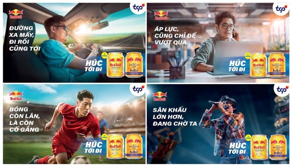Red Bull and the 'Húc tới đi' social media challenge campaign