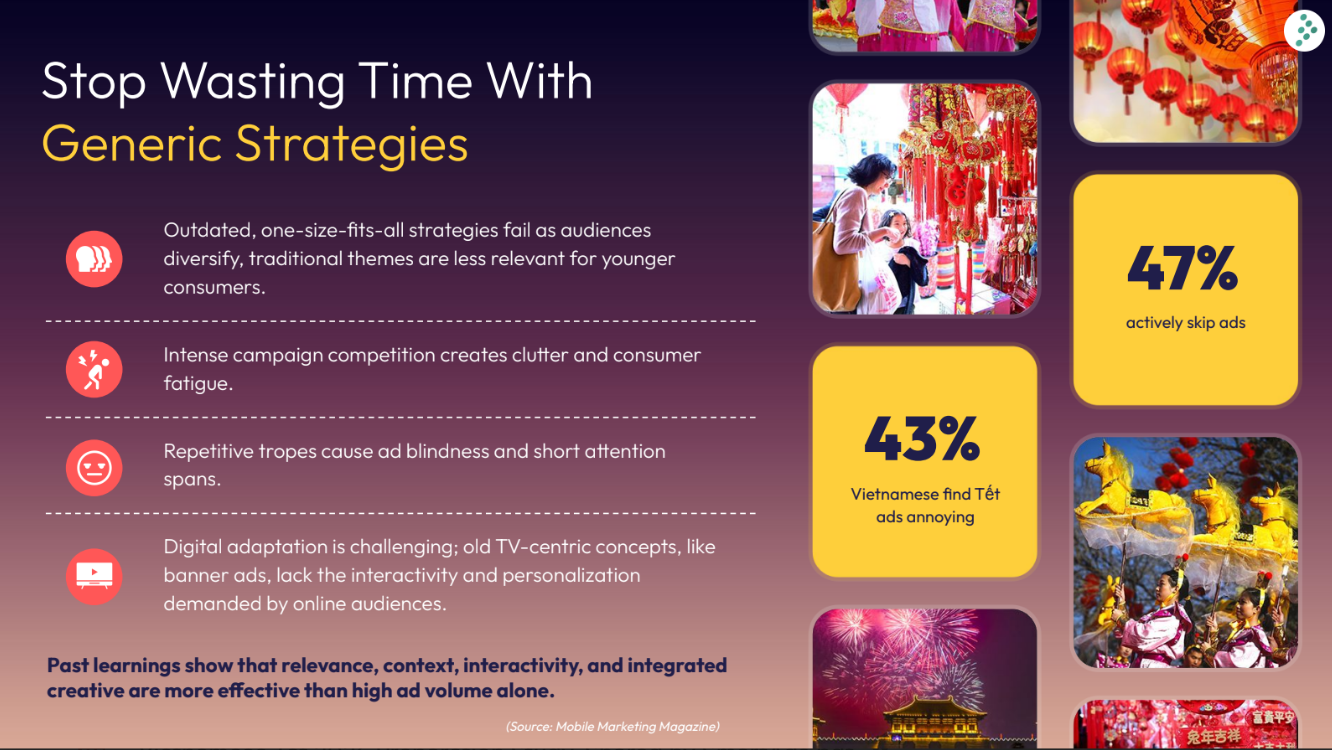 Vì sao chiến lược Tết “một công thức cho tất cả” đang mất hiệu quả?