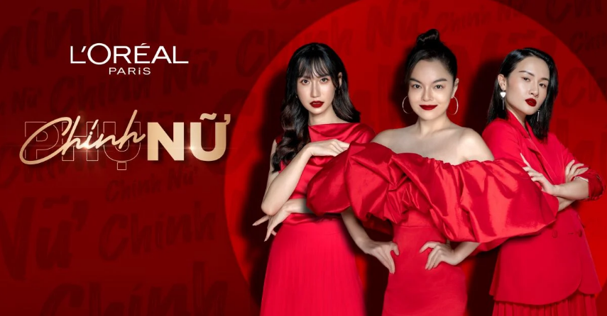 Image source: L’Oréal Paris official campaign – “Because You’re Worth It”, women empowerment marketing