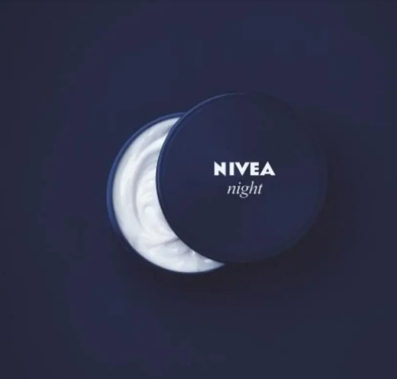 Example of a visual metaphor advertisement for Nivea night cream. Image source: Internet