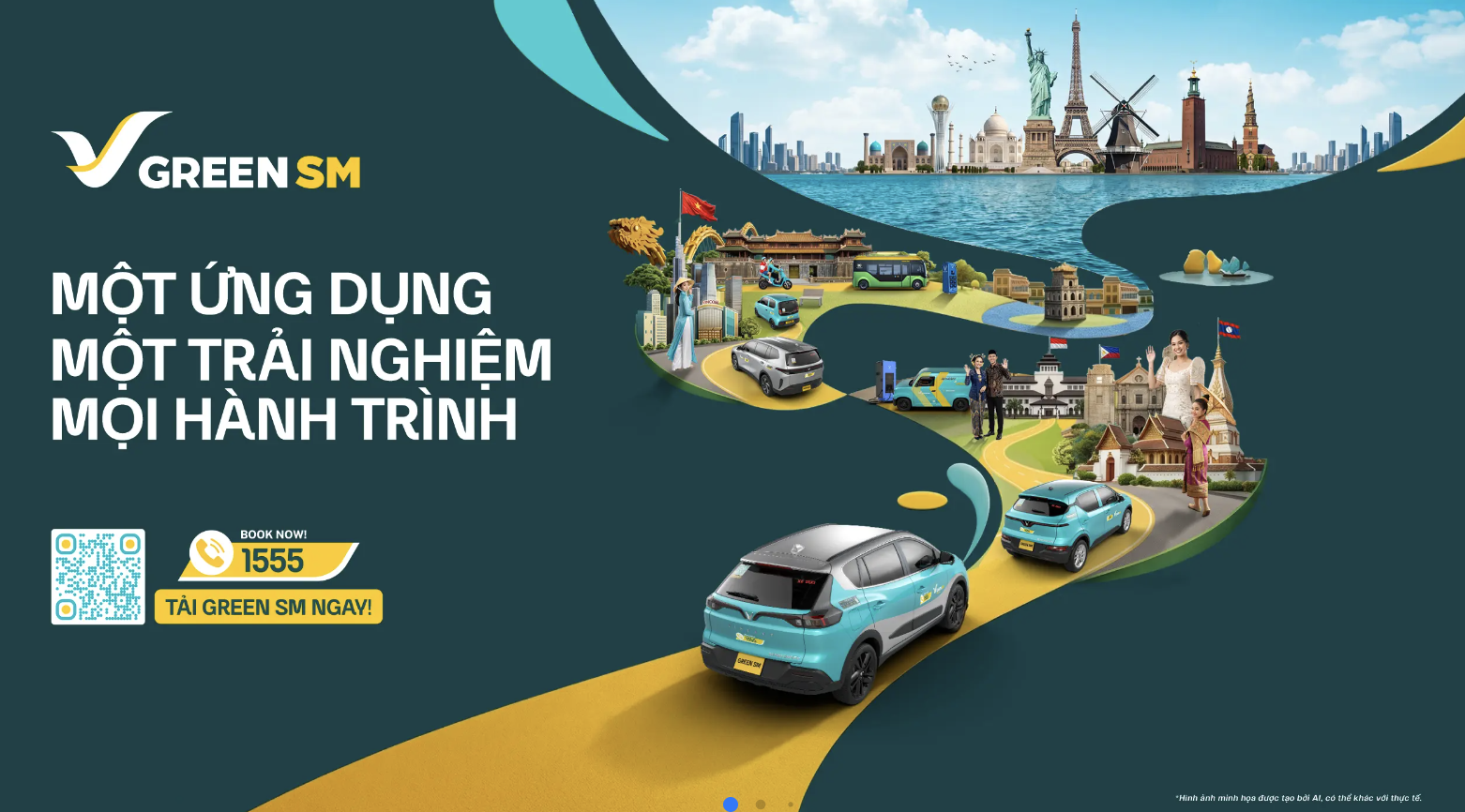 Logo mới sau khi đổi tên trên giao diện website của Green SM (Nguồn: greensm.com)